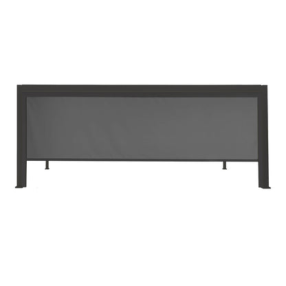 Titan Pergola Pull Down Privacy Screen | Multiple Sizes | Grey & Pebble