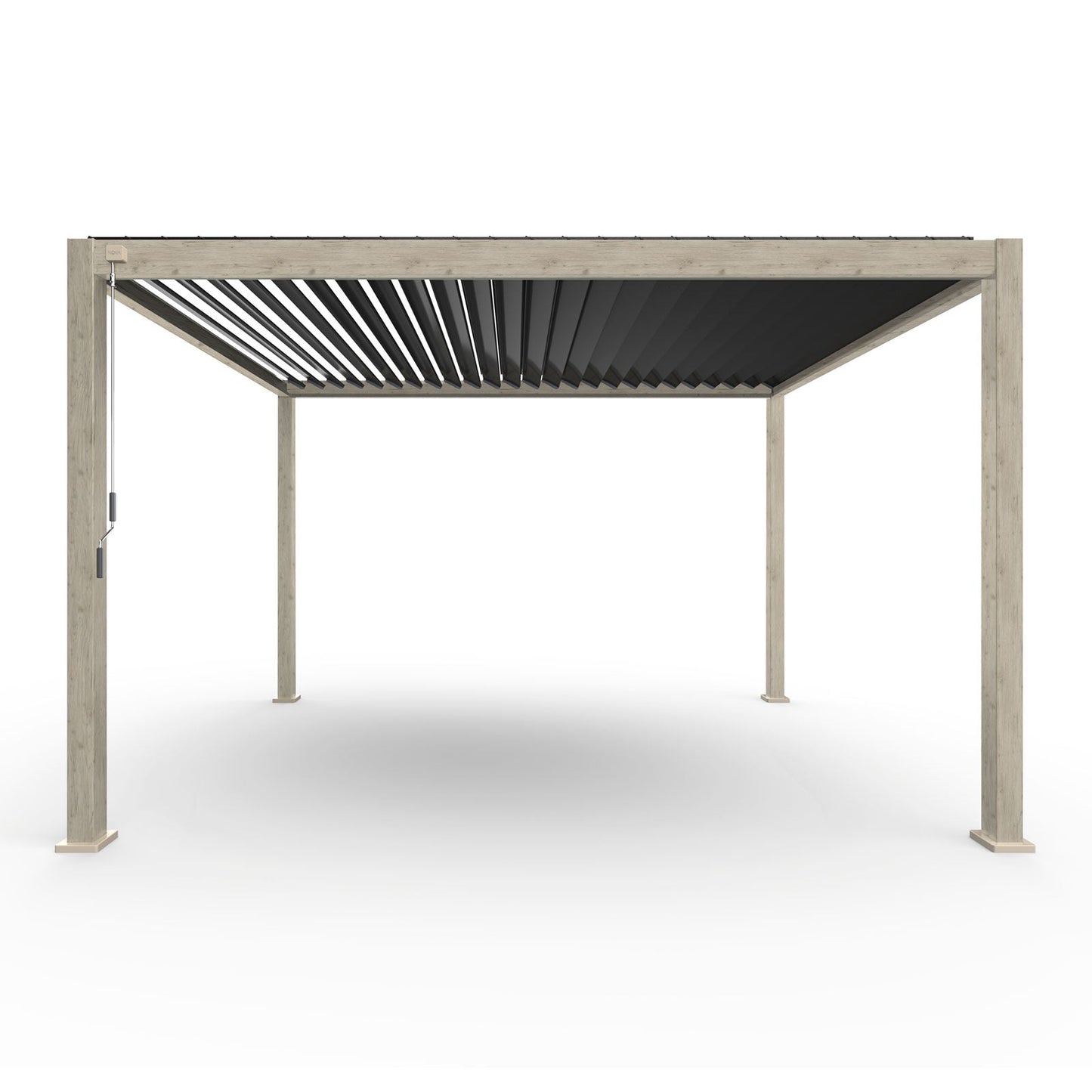 Titan Freestanding Aluminium Pergola | Multiple Sizes | Grey, Pebble & Wood Look