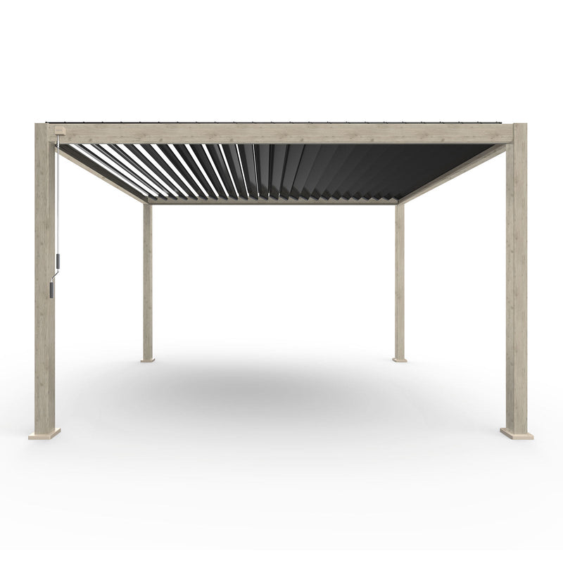 Titan Freestanding Aluminium Pergola | Multiple Sizes | Grey, Pebble & Wood Look