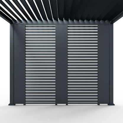Titan 31cm Solid Side Wall Panel | Grey, Pebble & Wood Look