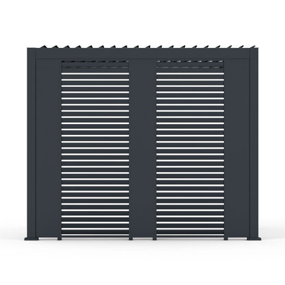Titan 31cm Solid Side Wall Panel | Grey, Pebble & Wood Look
