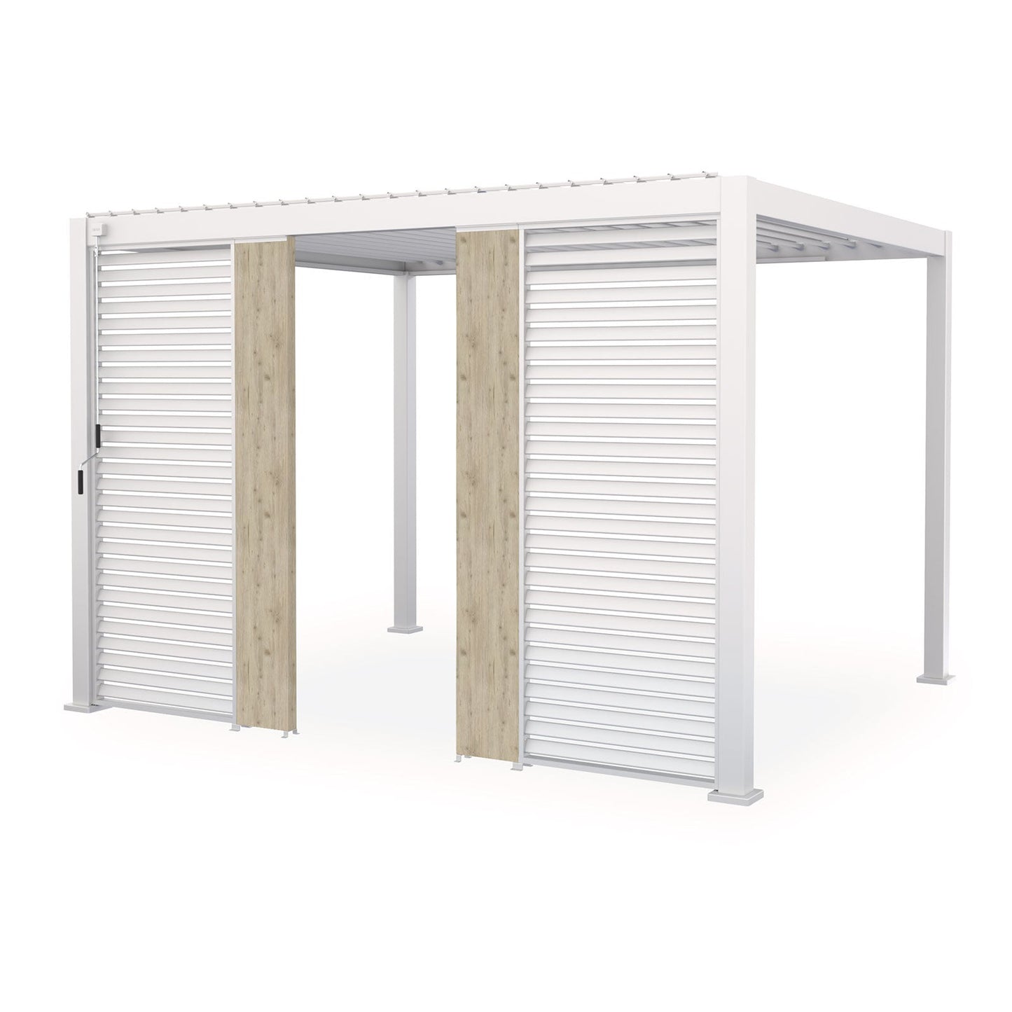 Titan 31cm Solid Side Wall Panel | Grey, Pebble & Wood Look