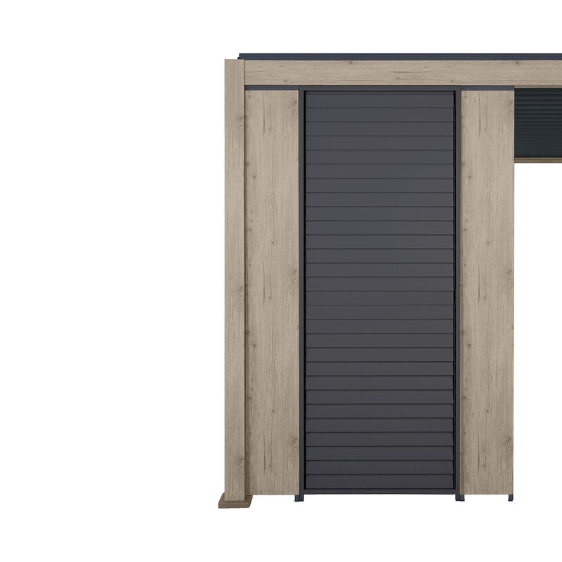 Titan 31cm Solid Side Wall Panel | Grey, Pebble & Wood Look