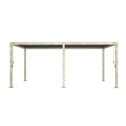 Titan Freestanding Aluminium Pergola | Multiple Sizes | Grey, Pebble & Wood Look