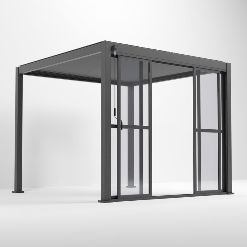 Clear Sliding Doors