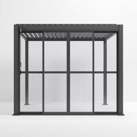 Titan Clear Sliding Doors | 3m / 3.6m / 4m | Grey