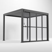 CLEAR SLIDING DOORS