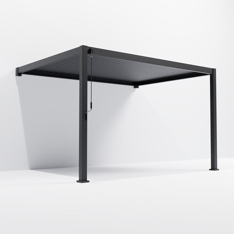 Titan Freestanding Aluminium Pergola | Multiple Sizes | Grey, Pebble & Wood Look