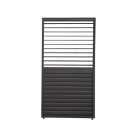 Titan Louvred Side Wall | Adjustable, Fixed & Standard | 1m / 1.2m / 1.33m | Grey & Pebble