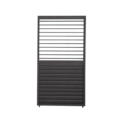 Titan Louvred Side Wall | Adjustable, Fixed & Standard | 1m / 1.2m / 1.33m | Grey & Pebble