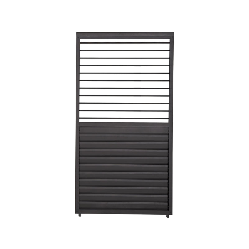 Titan Louvred Side Wall | Adjustable, Fixed & Standard | 1m / 1.2m / 1.33m | Grey & Pebble
