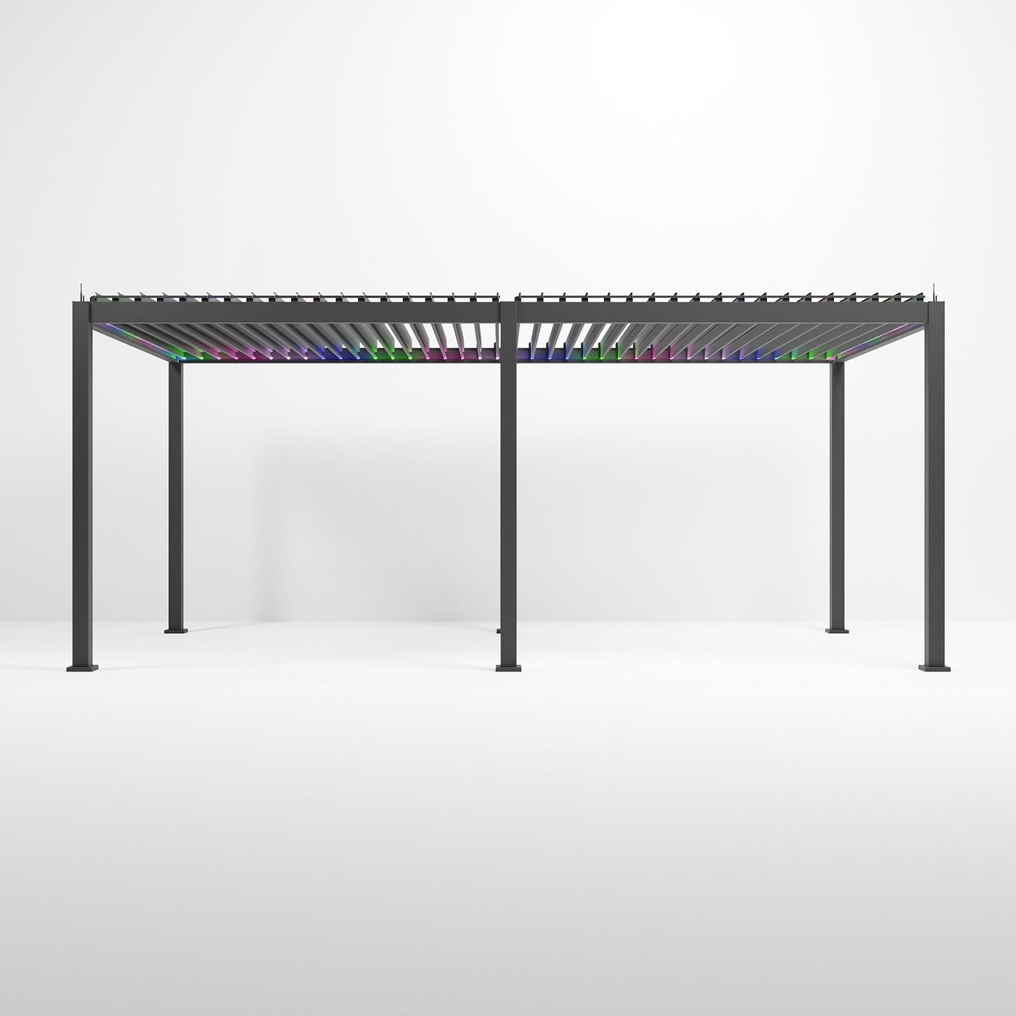 Titan Freestanding Aluminium Pergola | Multiple Sizes | Grey, Pebble & Wood Look