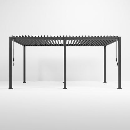 Titan Freestanding Aluminium Pergola | Multiple Sizes | Grey, Pebble & Wood Look