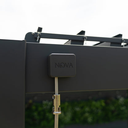 Titan Freestanding Aluminium Pergola | Multiple Sizes | Grey, Pebble & Wood Look