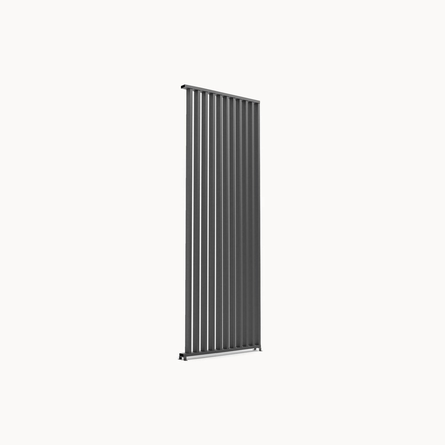 Vertical Louvre Side Wall Panel | 1m / 1.2m / 1.3m | Grey