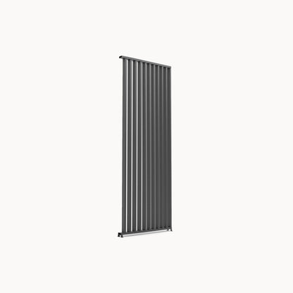Vertical Louvre Side Wall Panel | 1m / 1.2m / 1.3m | Grey