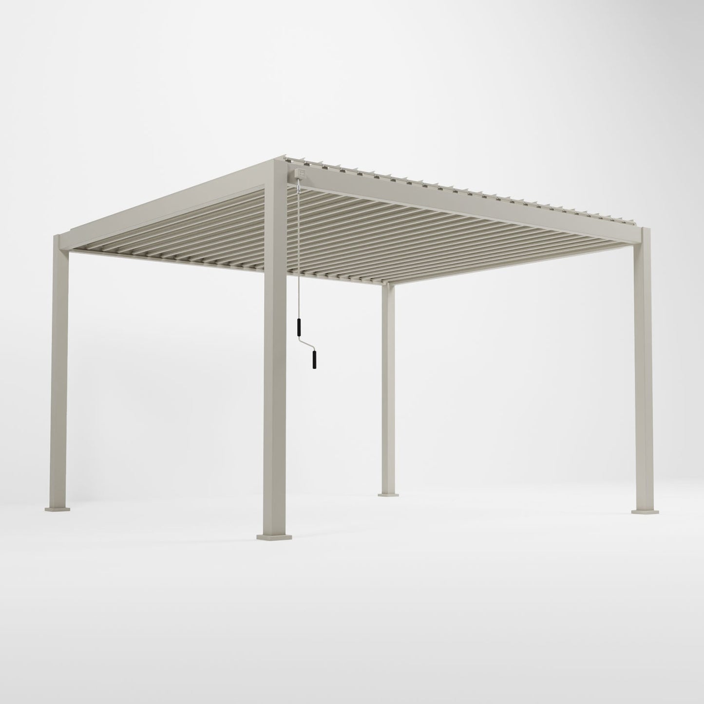 Titan Freestanding Aluminium Pergola | Multiple Sizes | Grey, Pebble & Wood Look