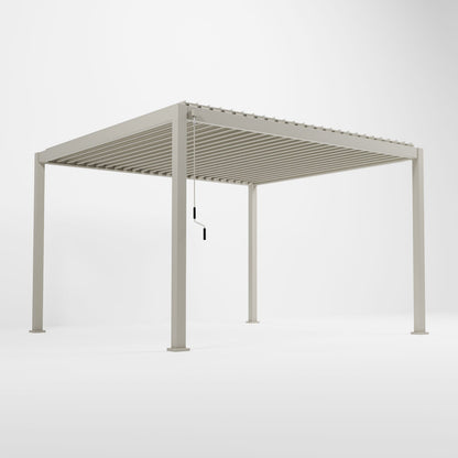 Titan Freestanding Aluminium Pergola | Multiple Sizes | Grey, Pebble & Wood Look