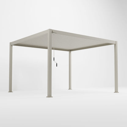 Titan Freestanding Aluminium Pergola | Multiple Sizes | Grey, Pebble & Wood Look