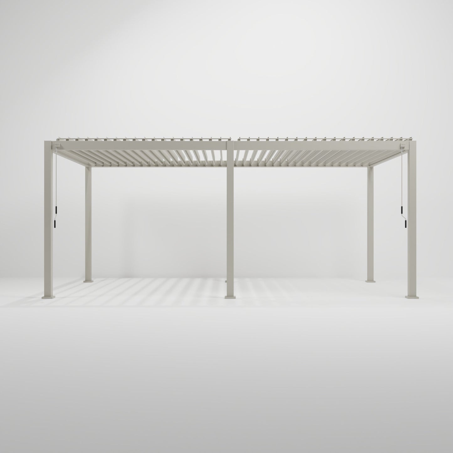 Titan Freestanding Aluminium Pergola | Multiple Sizes | Grey, Pebble & Wood Look