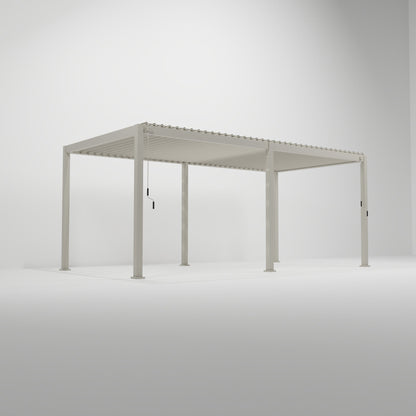 Titan Freestanding Aluminium Pergola | Multiple Sizes | Grey, Pebble & Wood Look