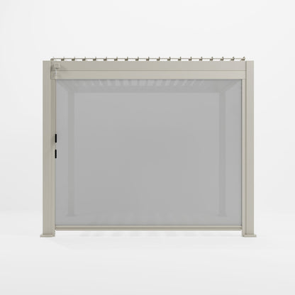 Titan Pergola Pull Down Privacy Screen | Multiple Sizes | Grey & Pebble