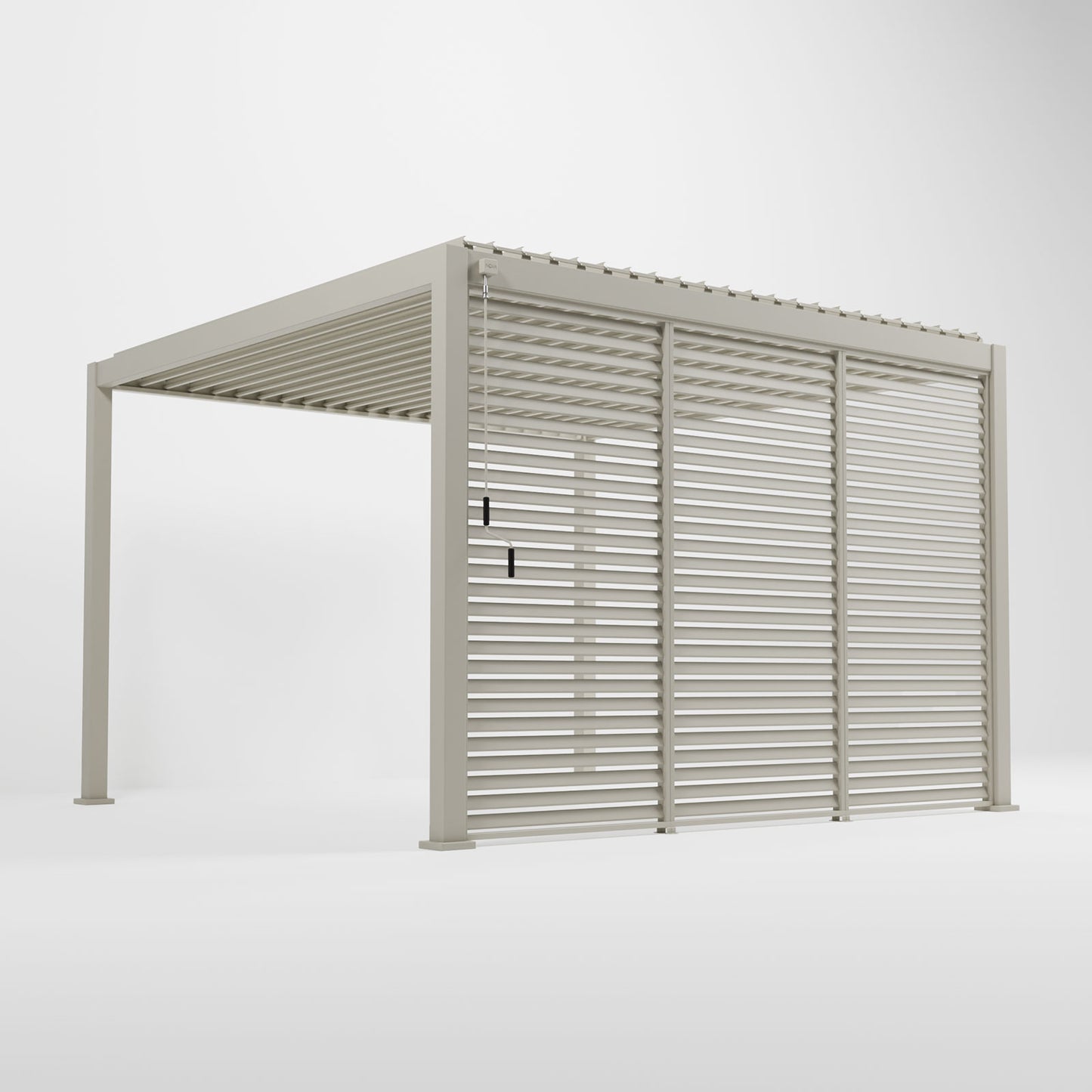 Titan Aluminium Side Wall Panel | 1m / 1.2m / 1.33m | Pebble
