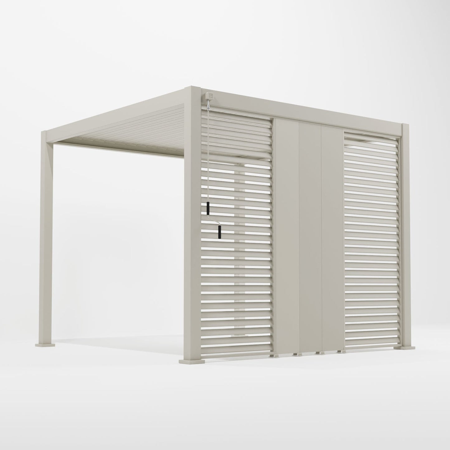 Titan 31cm Solid Side Wall Panel | Grey, Pebble & Wood Look
