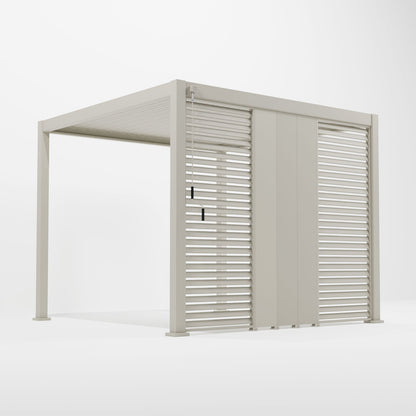 Titan 31cm Solid Side Wall Panel | Grey, Pebble & Wood Look