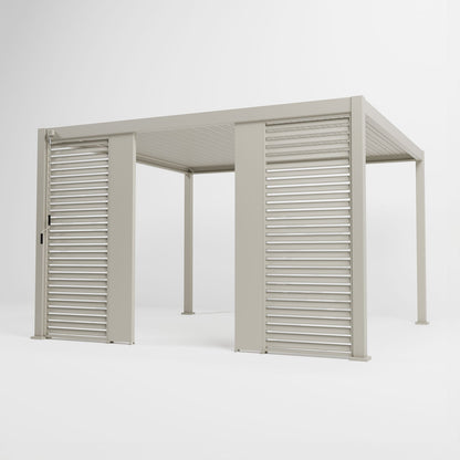 Titan 31cm Solid Side Wall Panel | Grey, Pebble & Wood Look