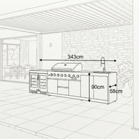 Assado Plus Outdoor Kitchen