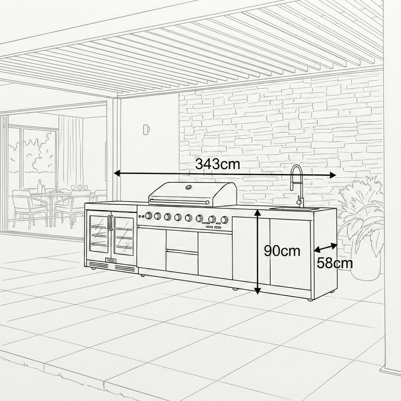 Assado Plus Outdoor Kitchen