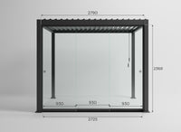Titan Glass Sliding Doors Pack | 3.0m / 3.6m / 4.0m | Grey & Pebble
