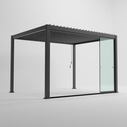 Titan Glass Sliding Doors Pack | 3.0m / 3.6m / 4.0m | Grey & Pebble