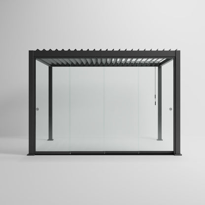 Titan Glass Sliding Doors Pack | 3.0m / 3.6m / 4.0m | Grey & Pebble