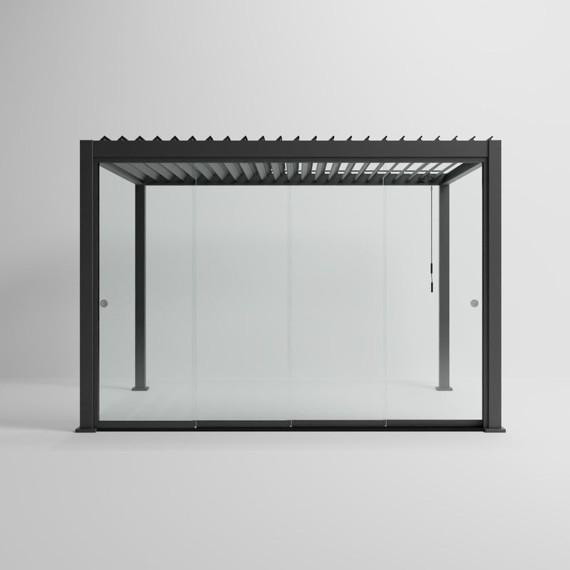 Titan Glass Sliding Doors Pack | 3.0m / 3.6m / 4.0m | Grey & Pebble