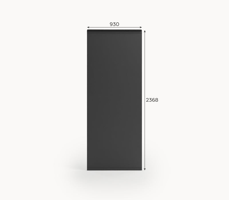 Titan Solid Insulated Side Wall Panel | 1.0m / 1.2m / 1.3m | Grey & Pebble