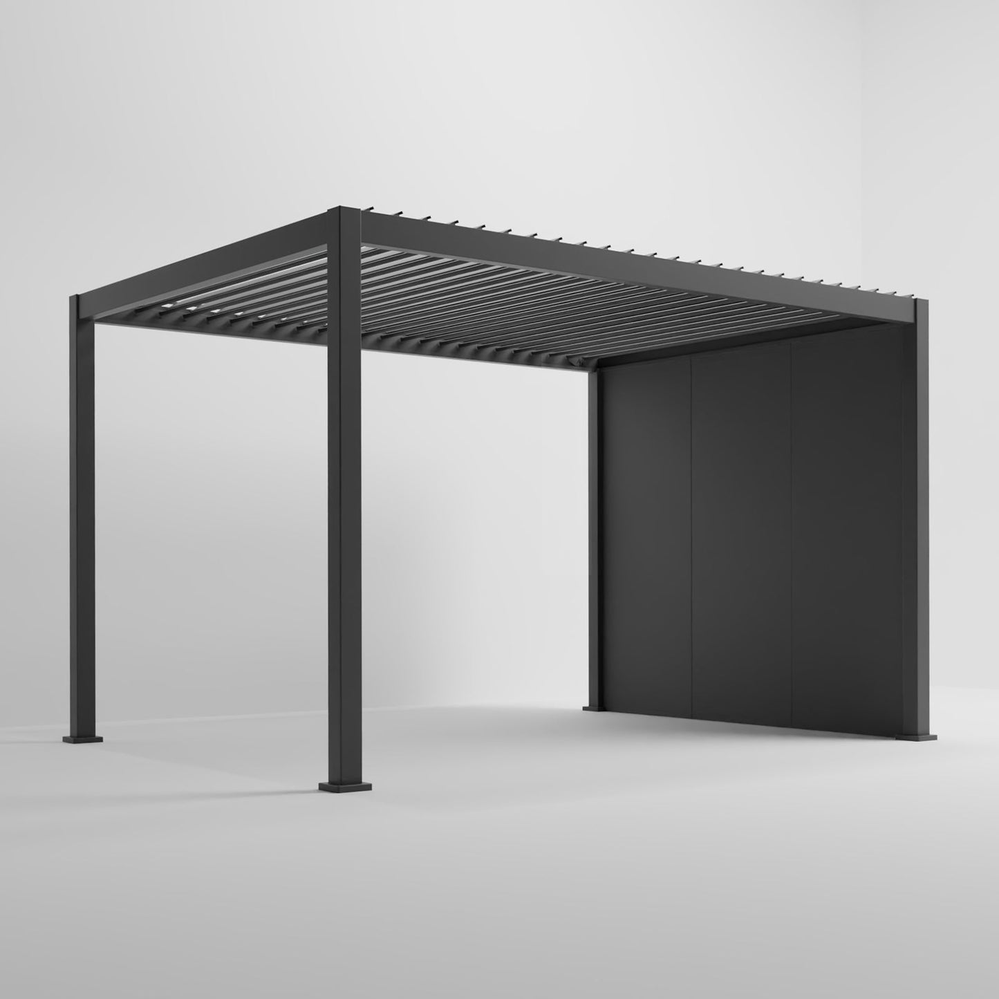 Titan Solid Insulated Side Wall Panel | 1.0m / 1.2m / 1.3m | Grey & Pebble