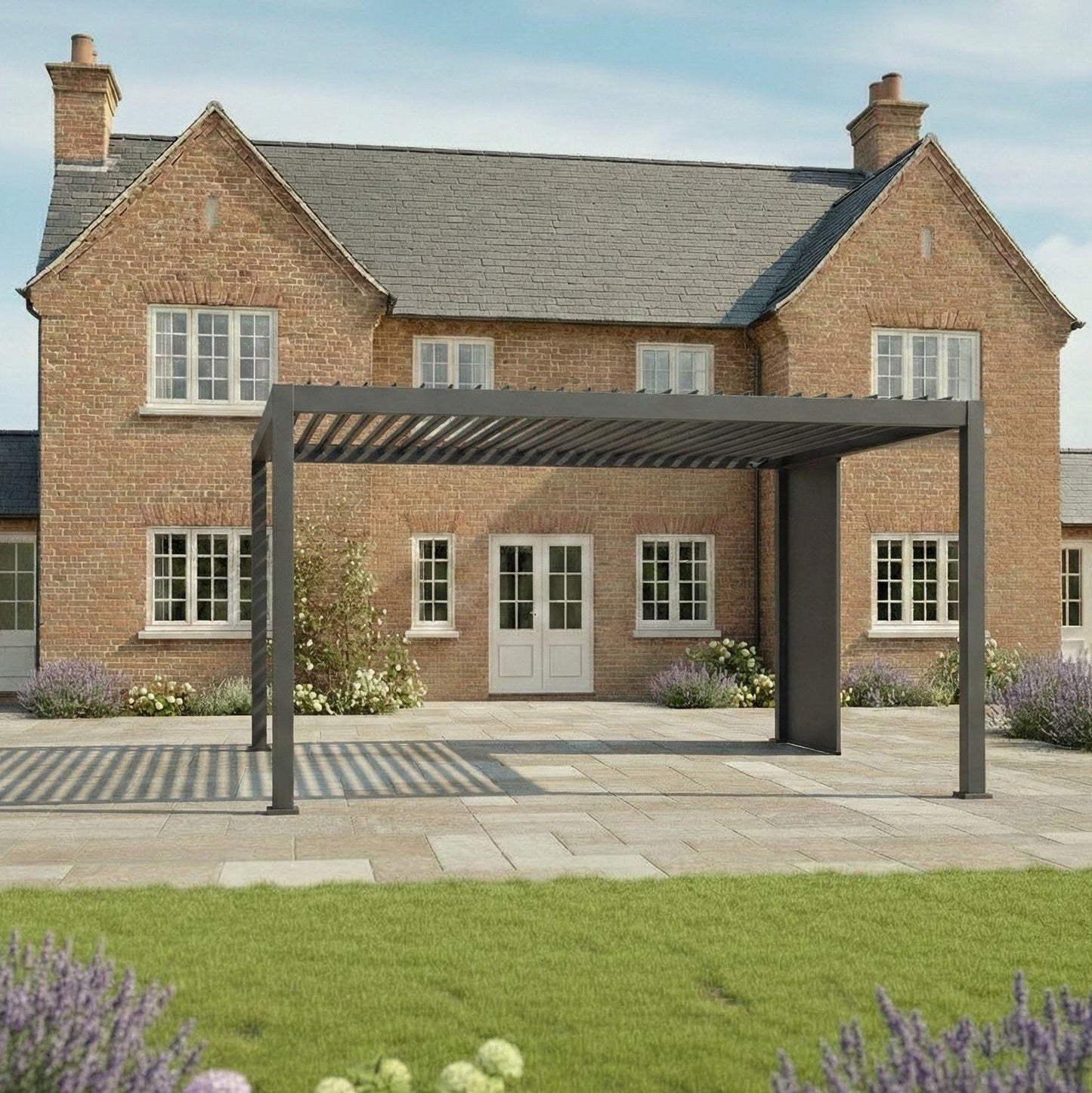 Titan Solid Insulated Side Wall Panel | 1.0m / 1.2m / 1.3m | Grey & Pebble