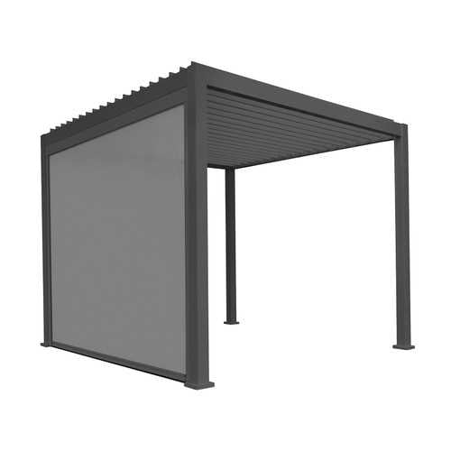 Titan Pergola Pull Down Privacy Screen | Multiple Sizes | Grey & Pebble