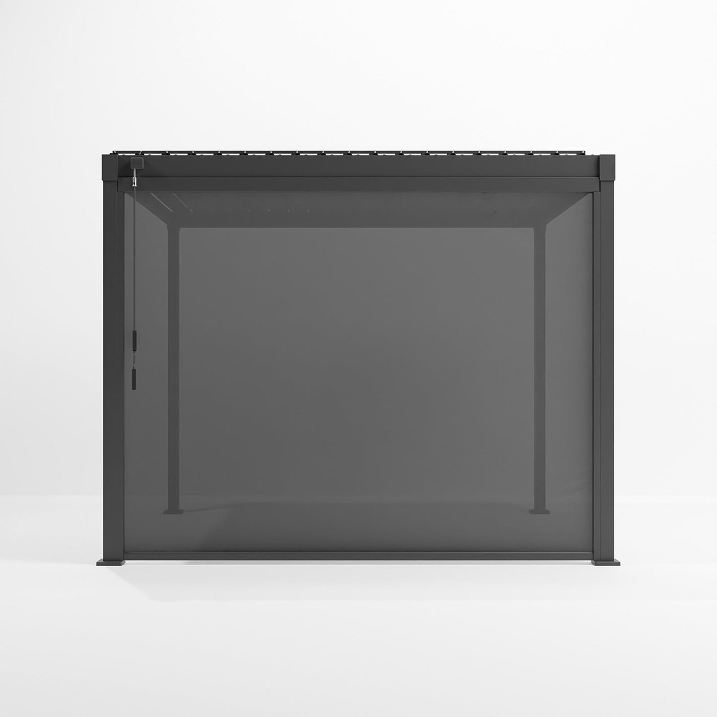Luna Pergola Pull Down Privacy Screen | 2.4m / 3m / 4m | Grey