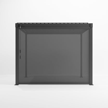 Luna Pergola Pull Down Privacy Screen | 2.4m / 3m / 4m | Grey