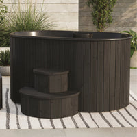 duo ice bath barrel chiller product exterior view — view 3