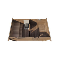Oval Sauna Frodo 240 — side view 2