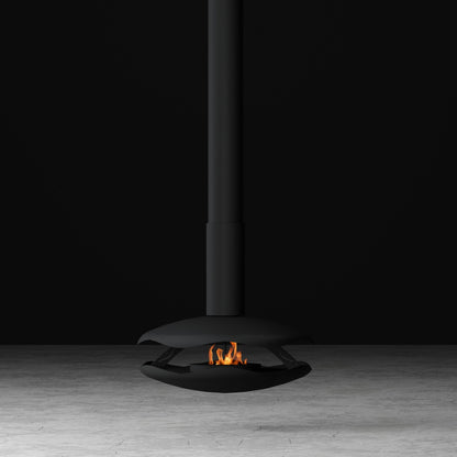 glammfire perola suspended fire product exterior view — view 4