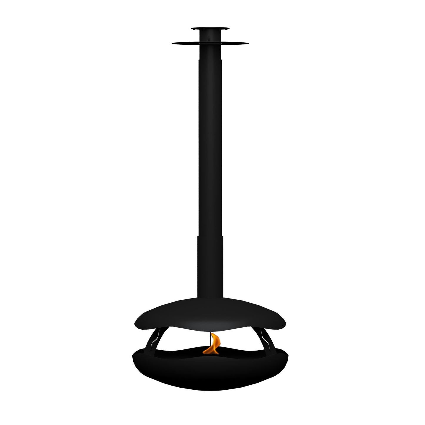 Glammfire Perola Plus Suspended Fire product exterior view