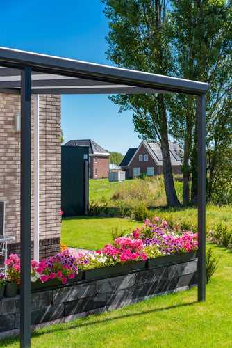 Aluminium Veranda | The Fino | Slim Profile | Aluminium Beam Covers | Clean Premium Finish