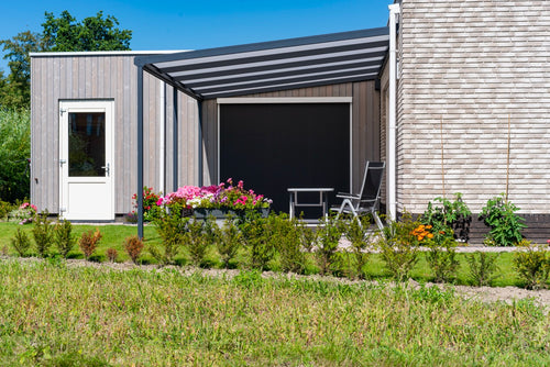 Aluminium Veranda | The Fino | Slim Profile | Aluminium Beam Covers | Clean Premium Finish