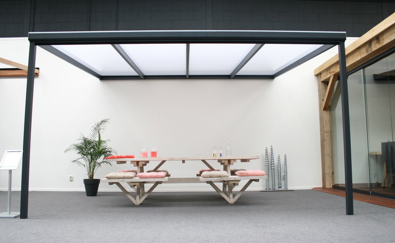 Aluminium Veranda | The Fino | Slim Profile | Aluminium Beam Covers | Clean Premium Finish