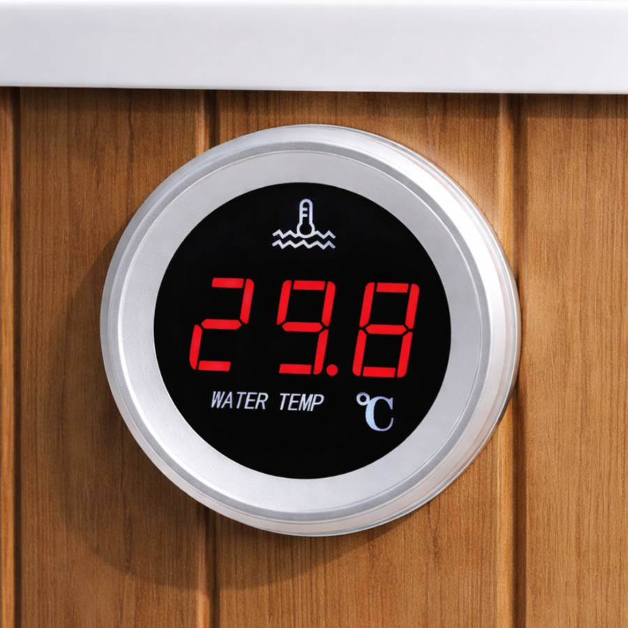 Digital Integrated Thermometer for Hot Tubs & Cold Tubs